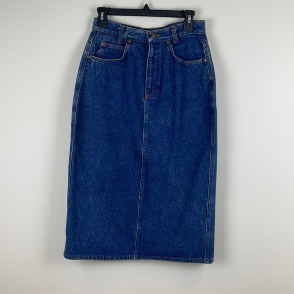 United Colours of Benetton Midi Denim Skirt